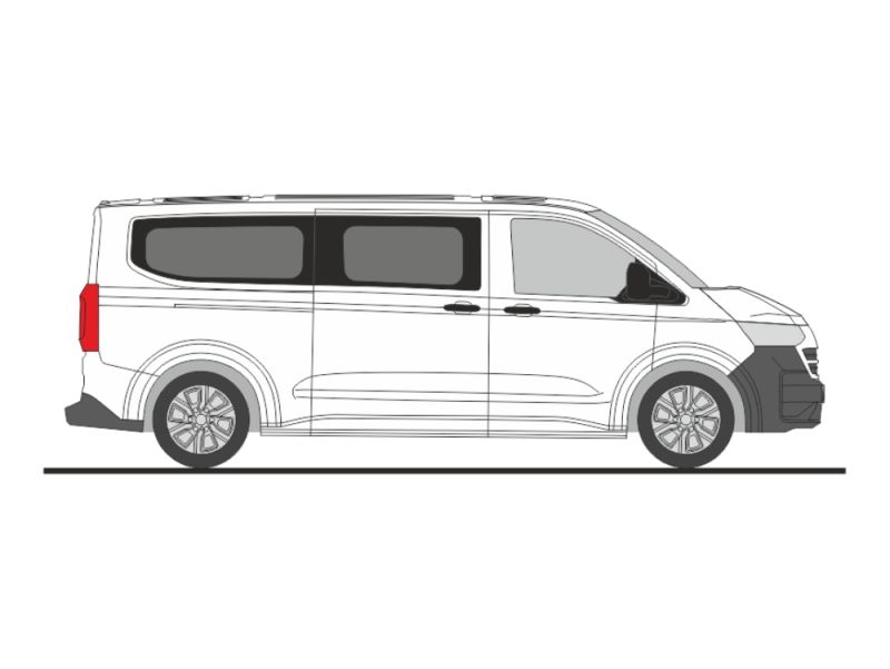 e-T7 Bus LR FD white