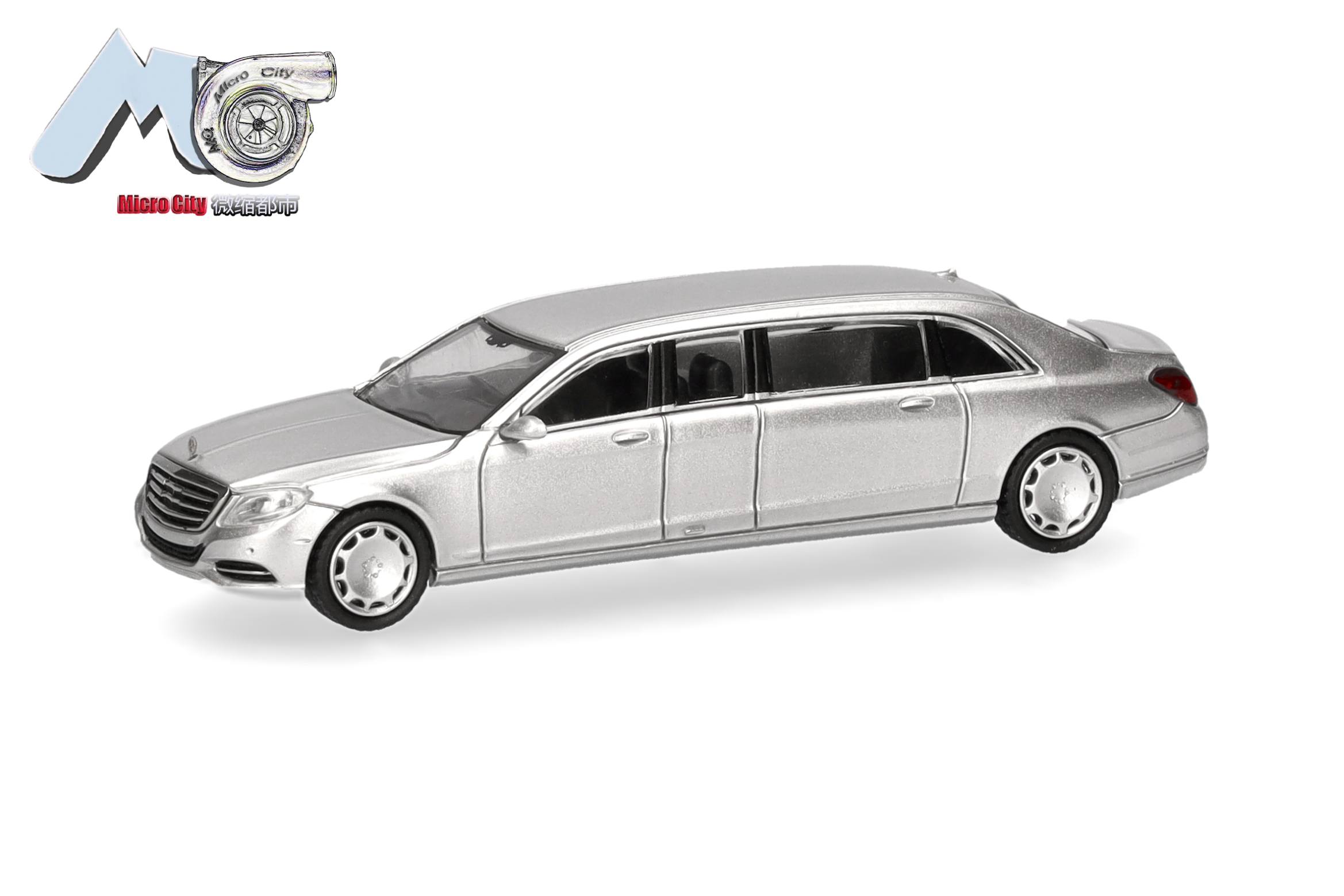 MB S600 Pullmann W222 silber