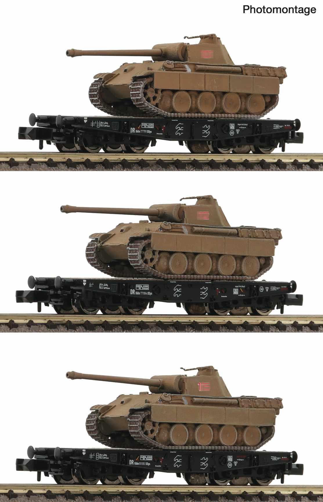 3er Set Schwerlastwag.+Panther