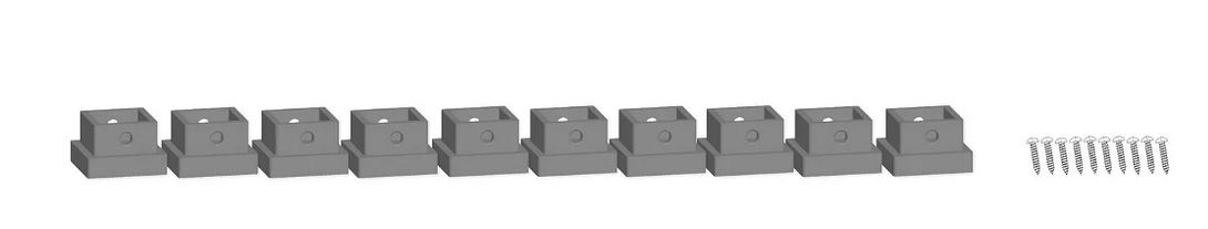 H0-Easy-Track Bodenplatte 4 mm