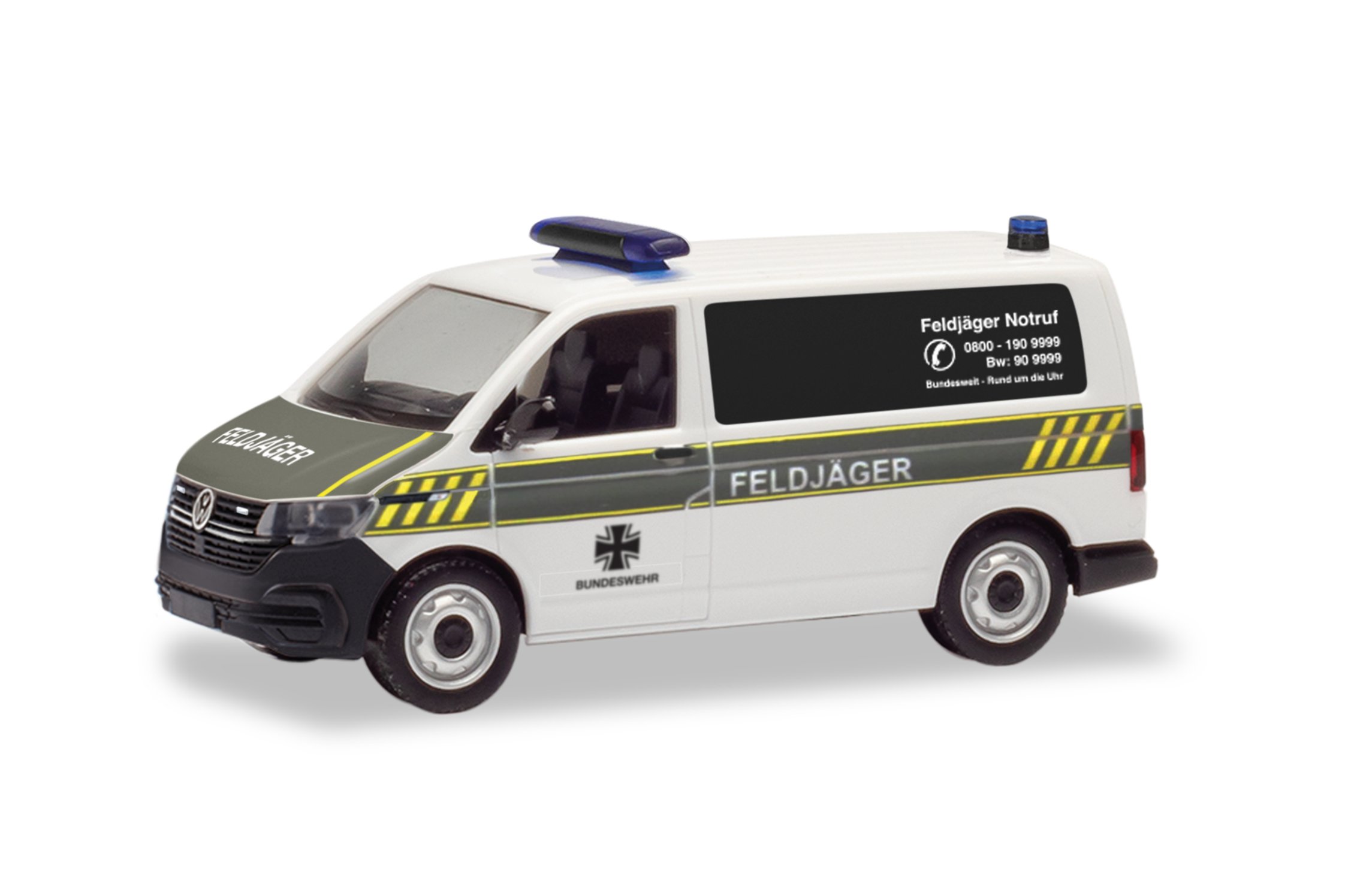 VW T 6.1 Bus Feldjäger weiß