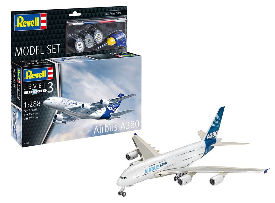 1:288-Model Set Airbus A380
