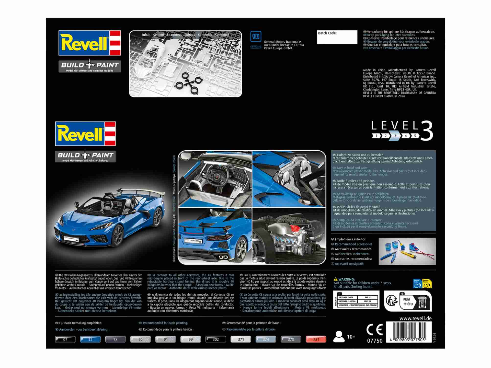 1:25-CORVETTE C8 Cabriolet