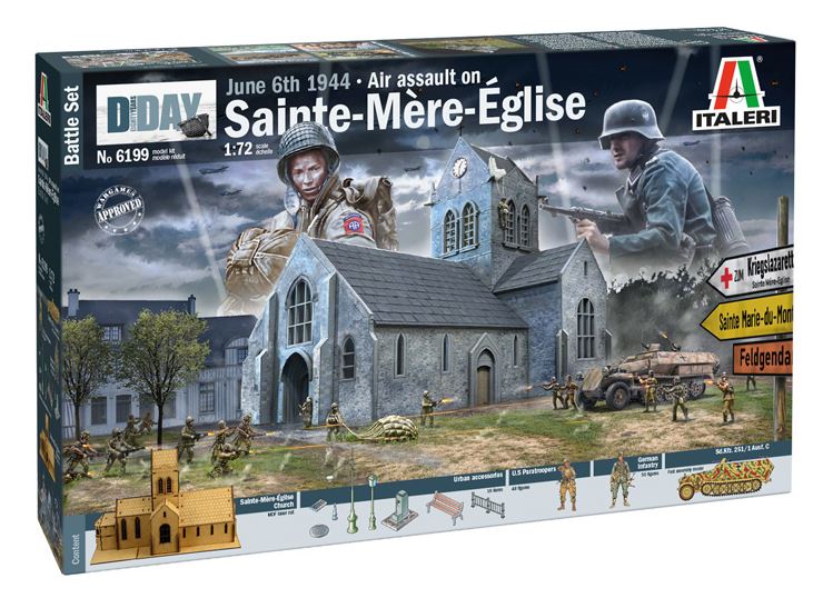 1:72 Battle of Normandy St.-Mere-Eglise