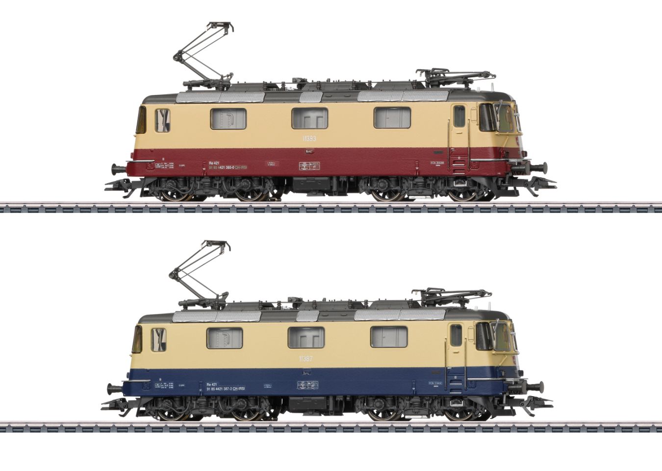 2er Set Elektrolok Re 421, SBB, Ep.VI