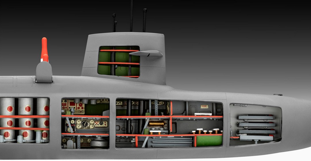 1:253-S.S.B. Abraham Lincoln m. Interior