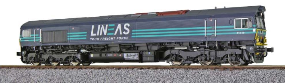 H0-Diesellok, C66 Lineas, DC/AC