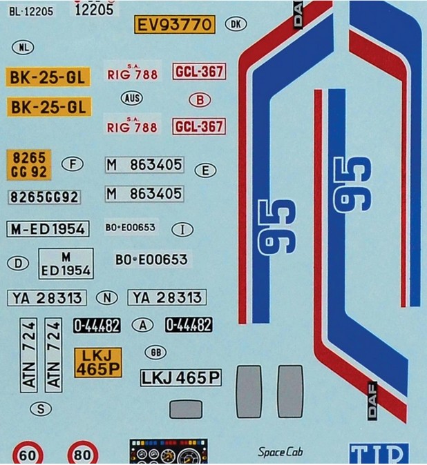 1:24 DAF 95 Master Truck Zugmaschine