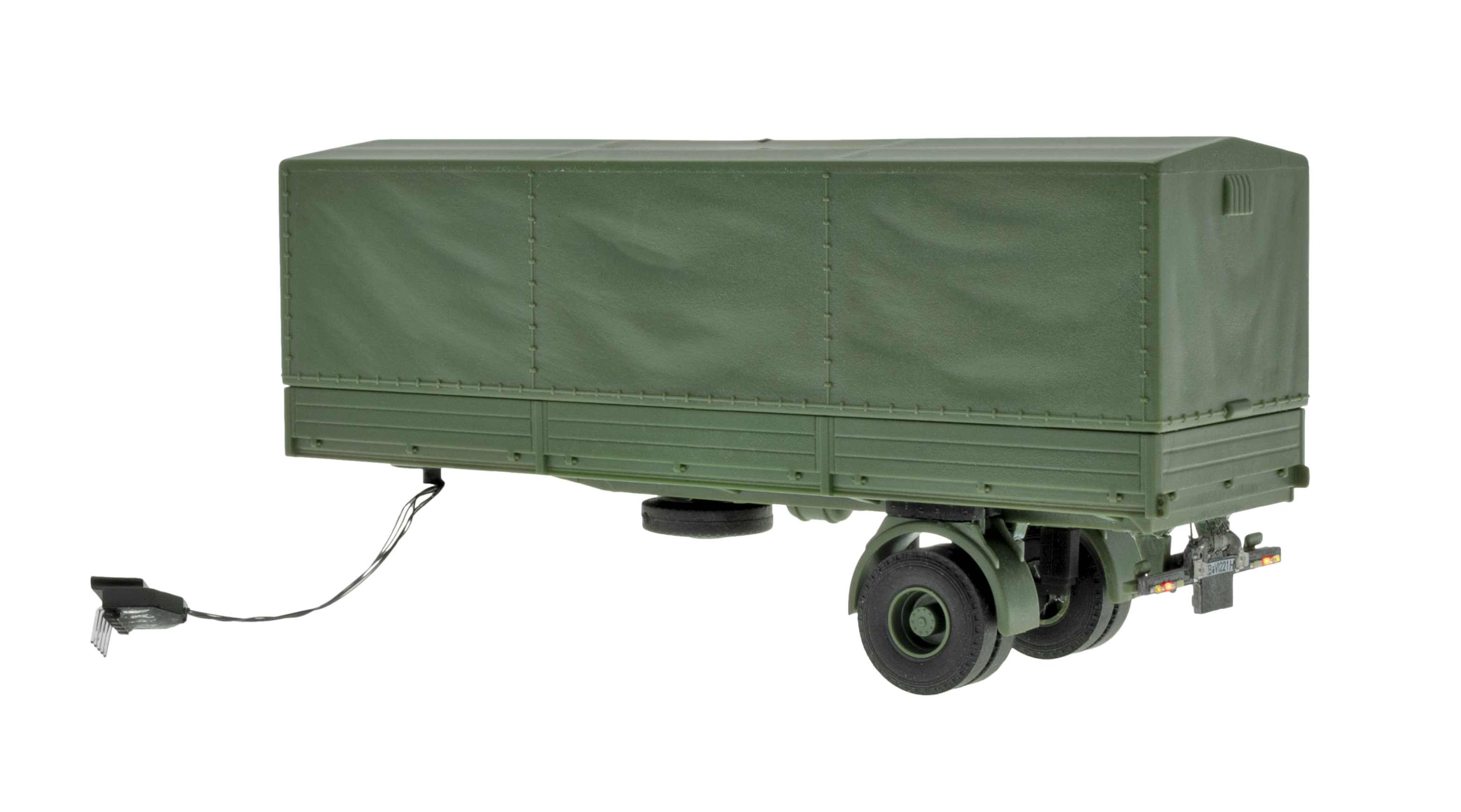 H0-Planensattelauflieger, Militär