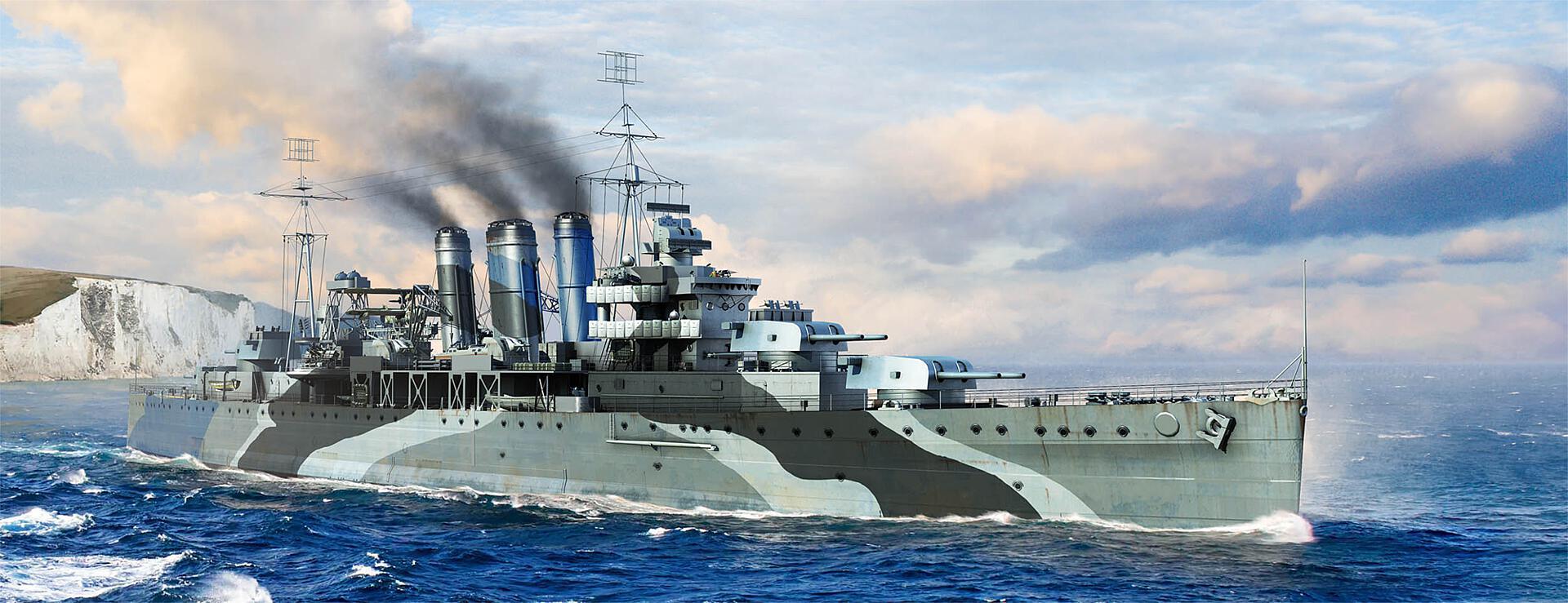 1/700 HMS Kent
