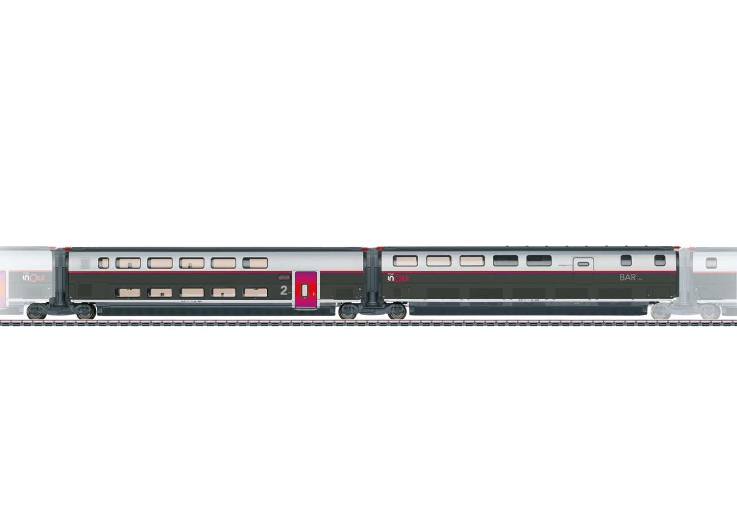 Ergänzungswagen-Set 3 TGV inOui SNCF
