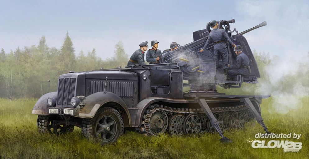 1:35-German 5cm FLAK41 Selbstfahrlafette