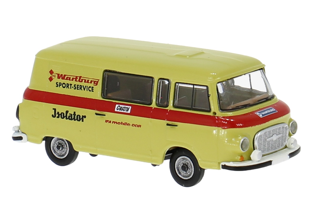 Barkas B 1000 Halbbus, grün, 1980