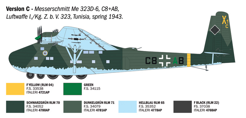 1:72 Messerschmitt Me 323 Gigant