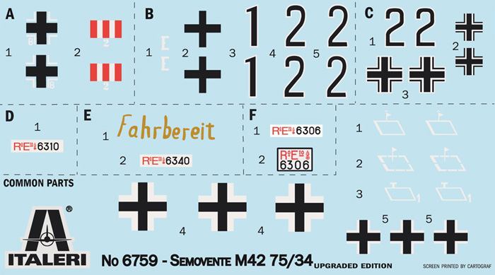 1:35 Semovente M42 da 75/34