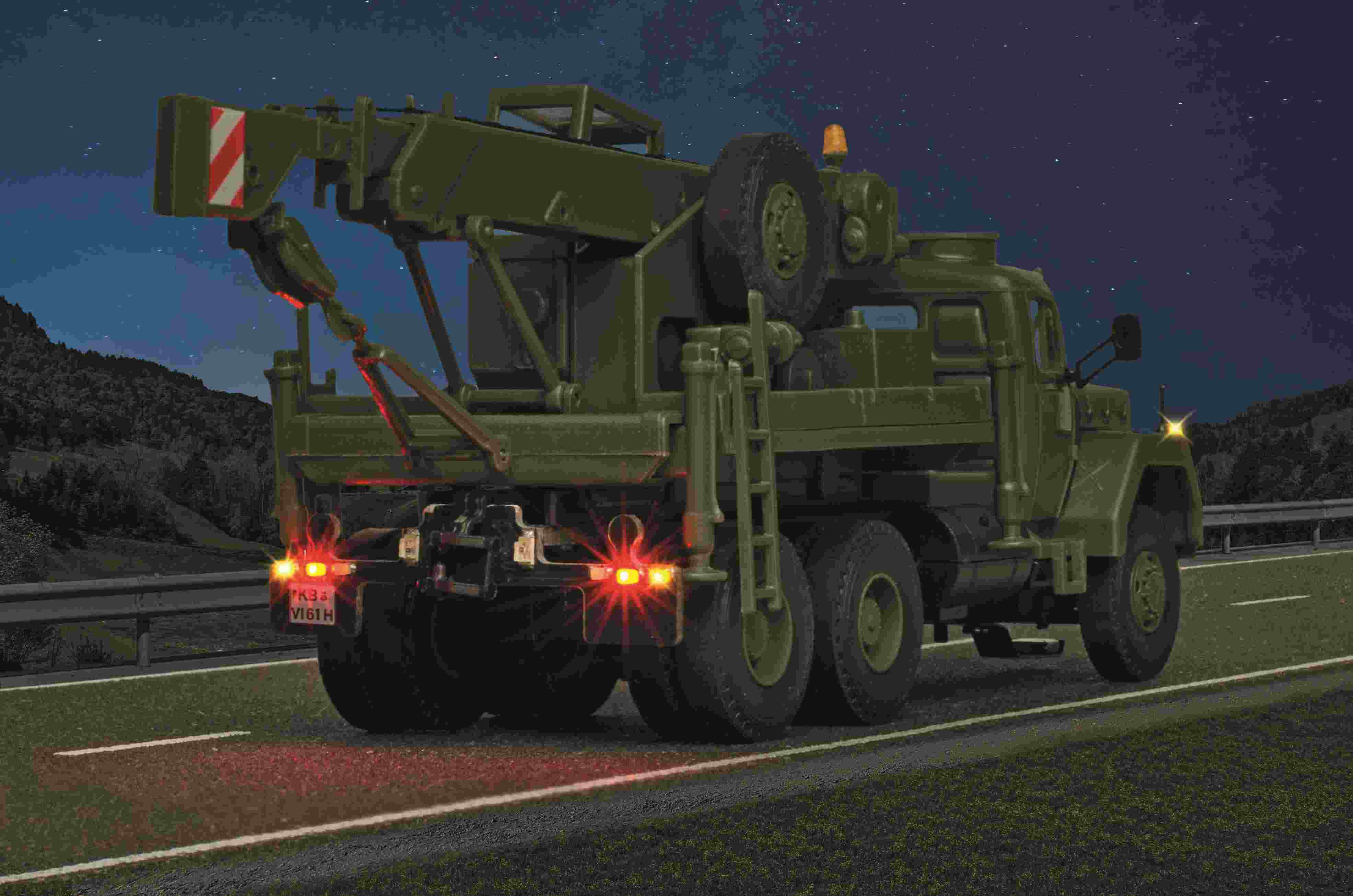 H0-MAGIRUS DEUTZ 3-achsig Bergekran