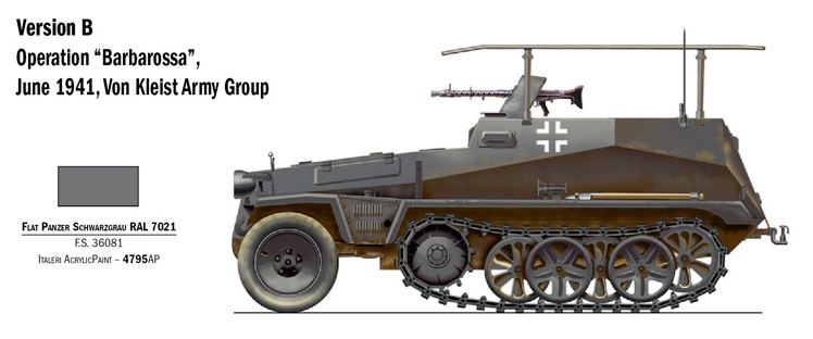 1:72 Sd. Kfz 250/3