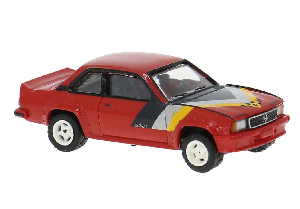 Opel Ascona B i400, rot/grau, 1980