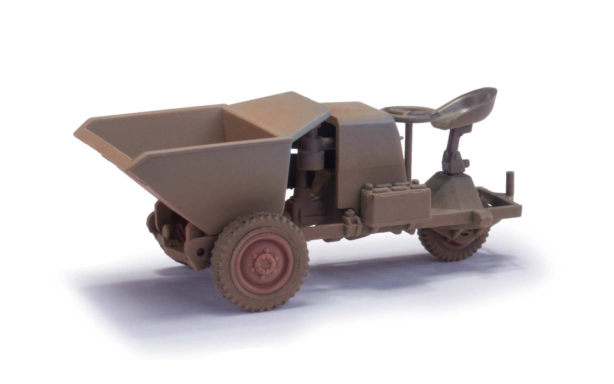 Dumper Pico 1, gealtert, Grau