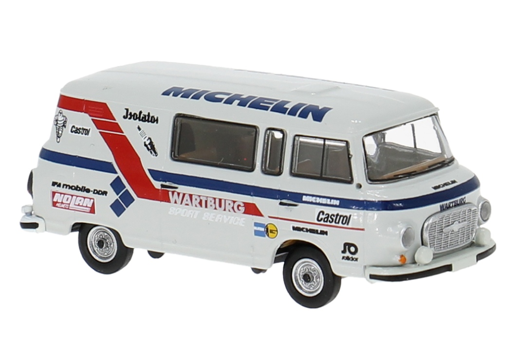 Barkas B 1000 Halbbus, grau, 1980