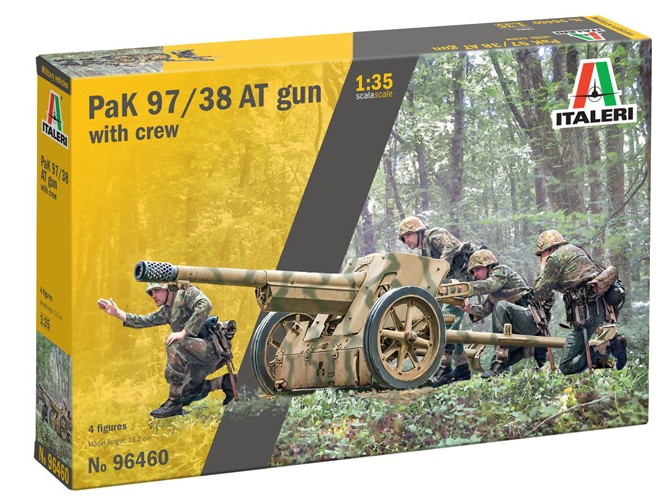 1:35 Pak 97/38 Pz-Abwehrkanone mit crew