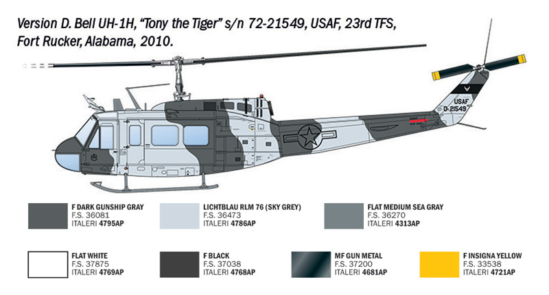 1:48 AB-205 / UH-1D, SAR