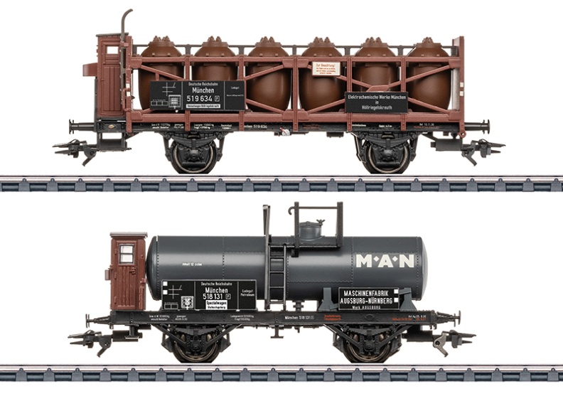 Güterwagen-Set zur BR 56.34-35 Ep.2