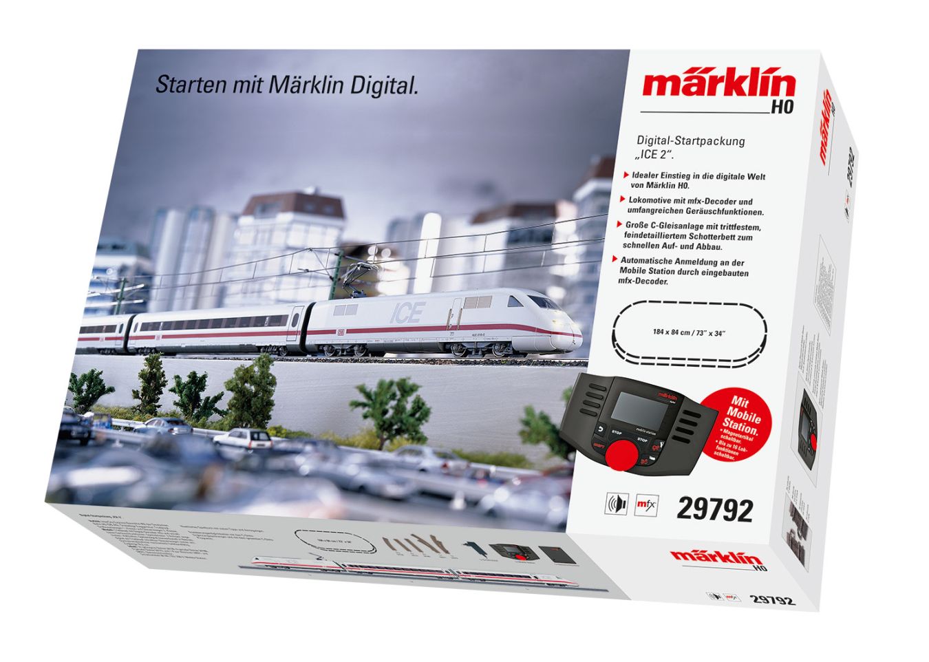 Digital-Startpackung ICE 2 mit MS 2