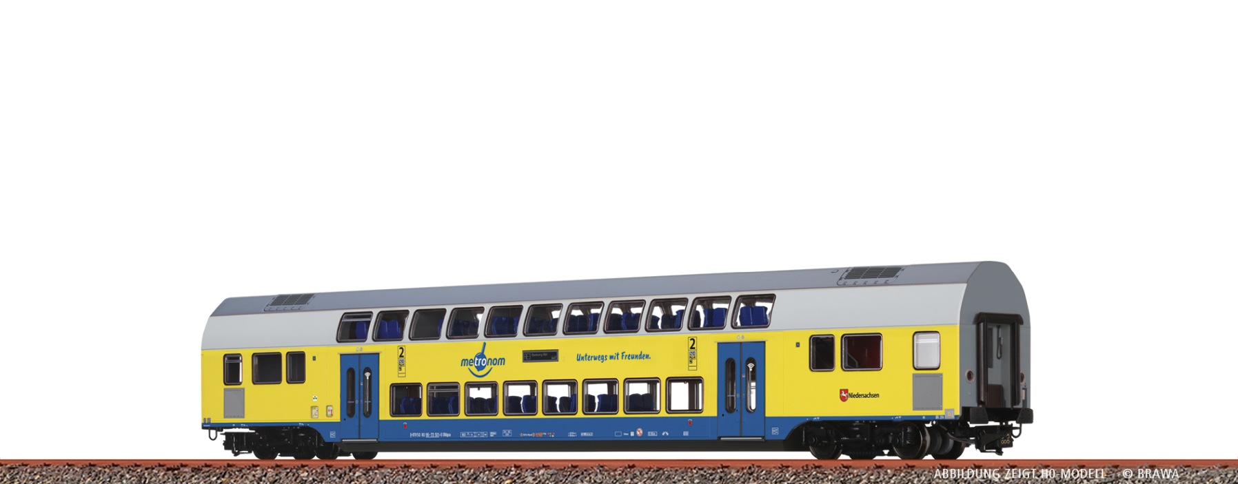 Doppelstockwagen DBdpza metro. Ep.VI LED