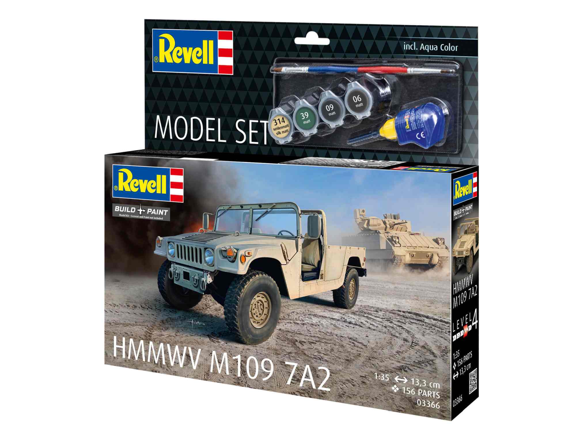 1:35-Model Set HMMWV M1097A2