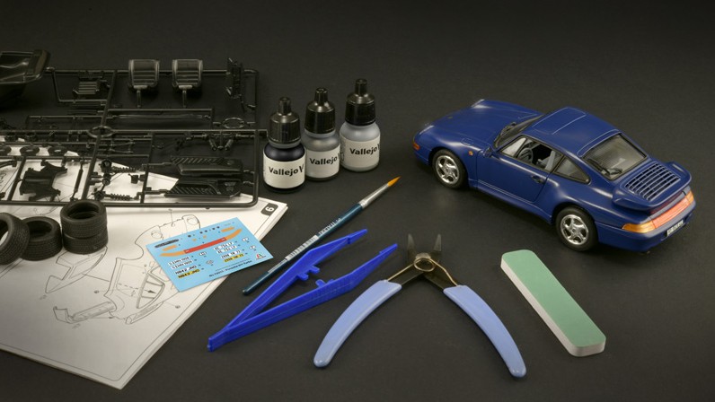1:24 Porsche 911 Turbo Modell-Set