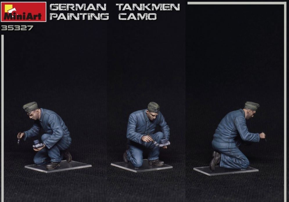 1:35 Figuren Deutscher Panzer-Besatzung