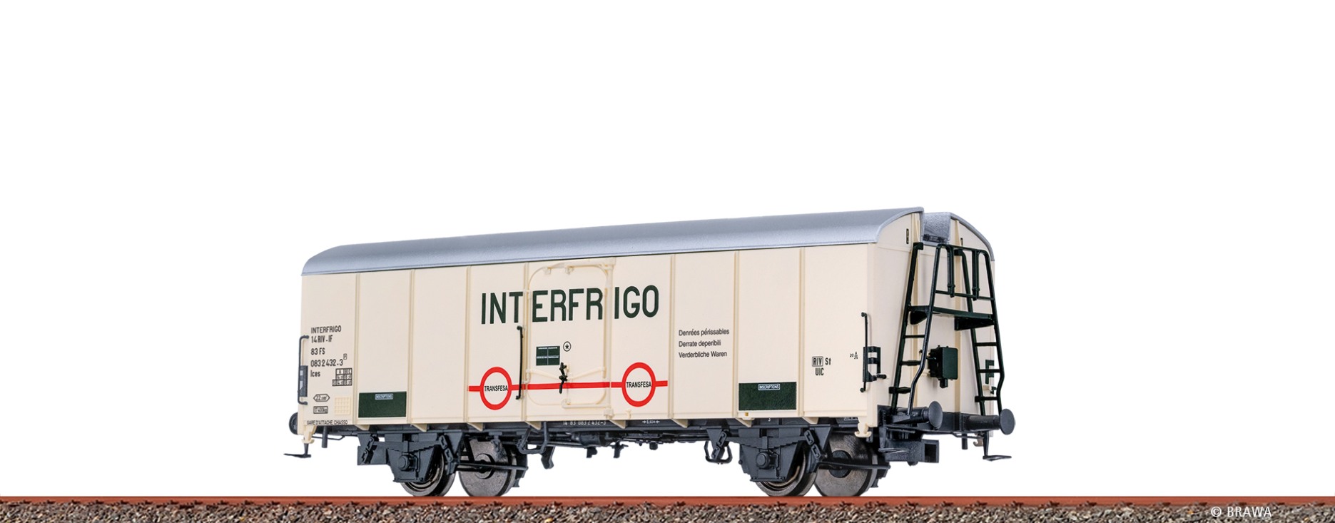 H0-Kühlwagen Ices FS Ep.IV Interfrigo