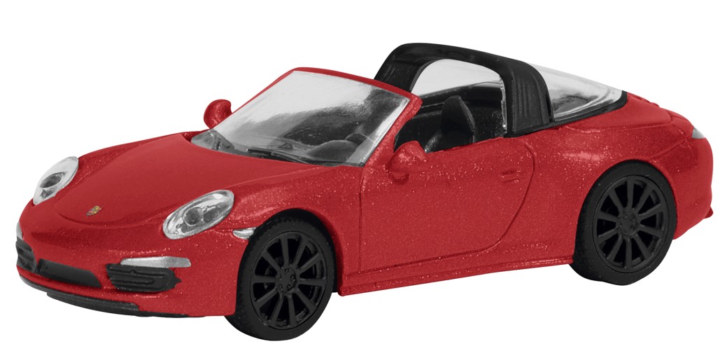 1:87-Porsche 911 Targa 4S rot