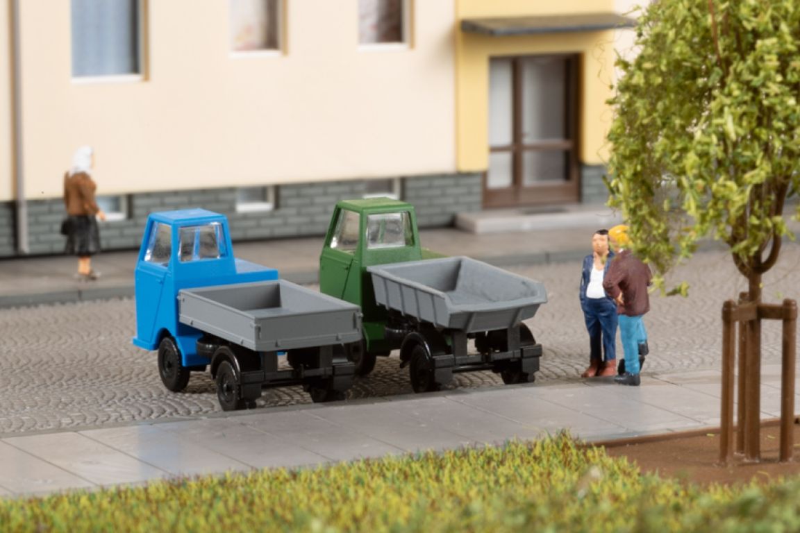 N-Multicar M22 Muldenkipper und Pritsche