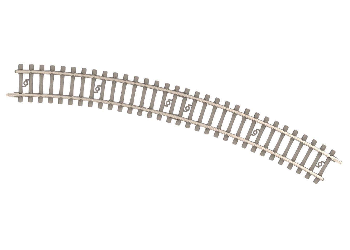 Gebogens Betongleis R2a, 261,8mm, 30°