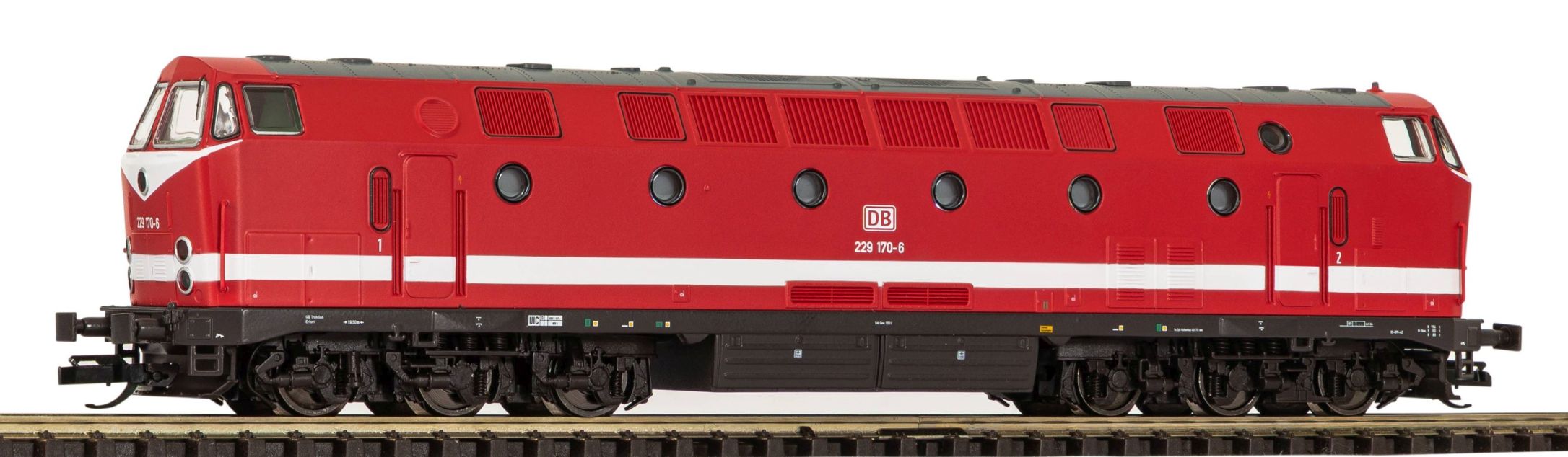 TT-DC-Diesellok BR 229 m. Latz DB AG EpV