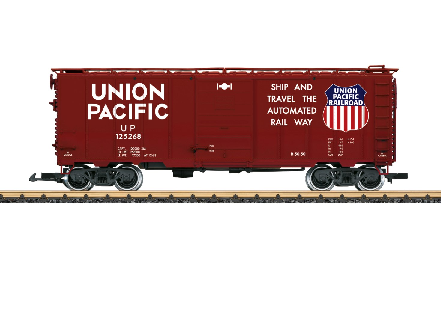 Steel Box Car U.P., Ep.III