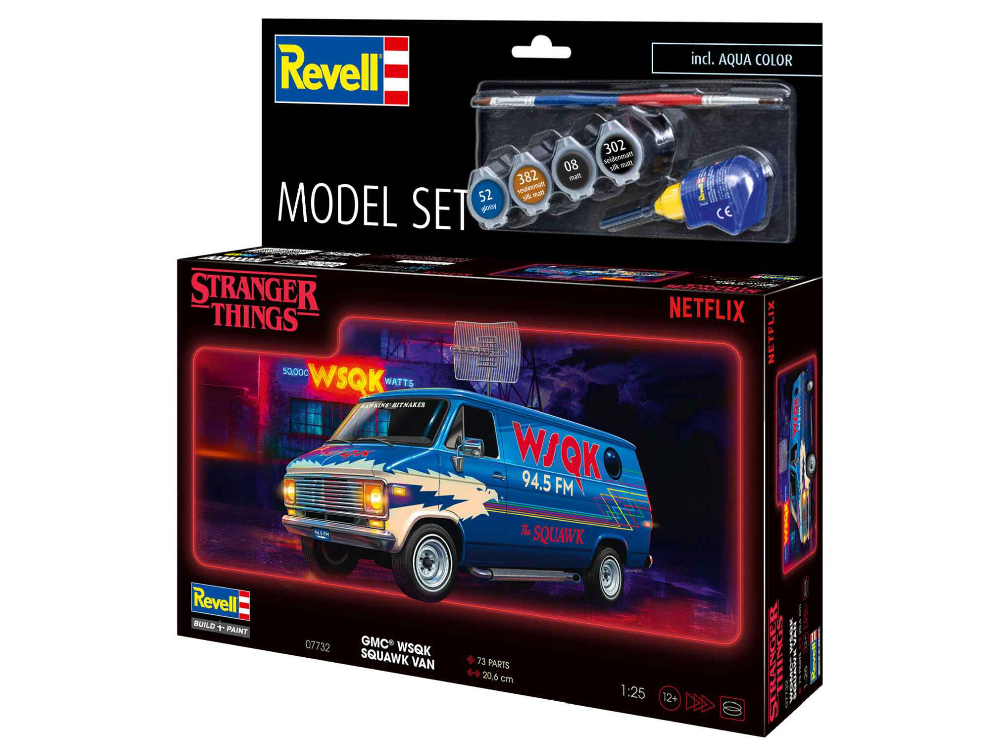 1:25-Model Set GMC  WSQK Squawk Va