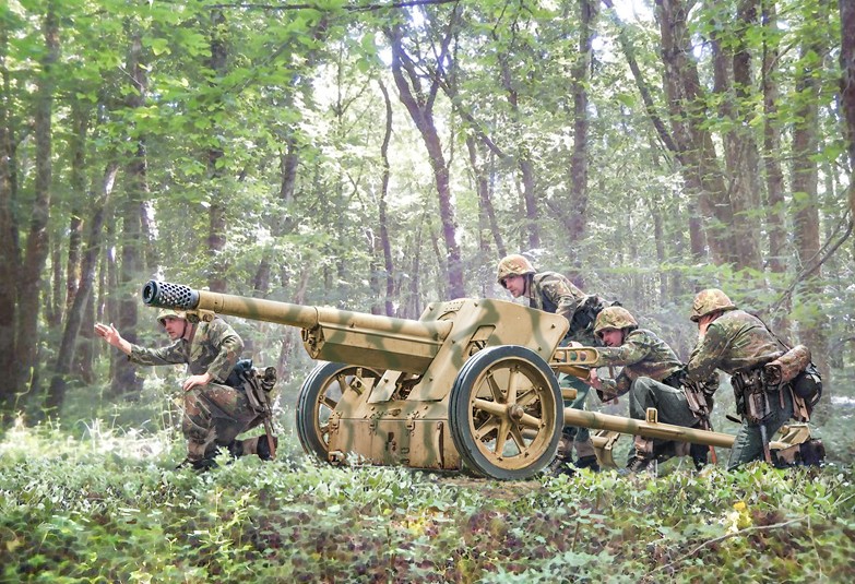 1:35 Pak 97/38 Pz-Abwehrkanone mit crew