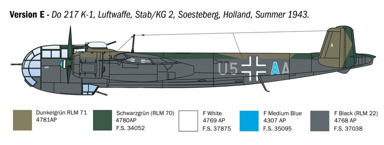 1:72 DO 217 K-1/K-2 with FRITZ X