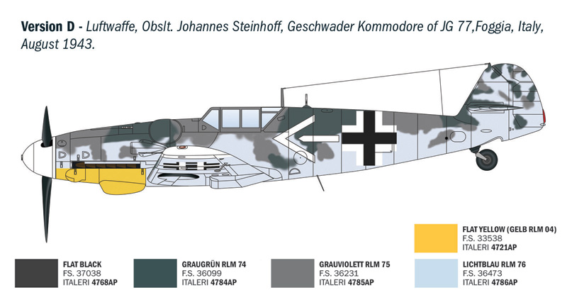 1:72 Bf 109 G-2/G-6 Aces