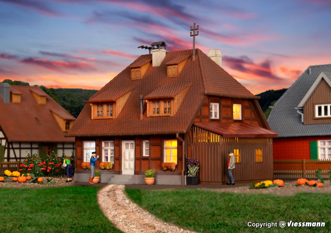 H0-Haus Mühlenweg Spreewald/Beleuchtung