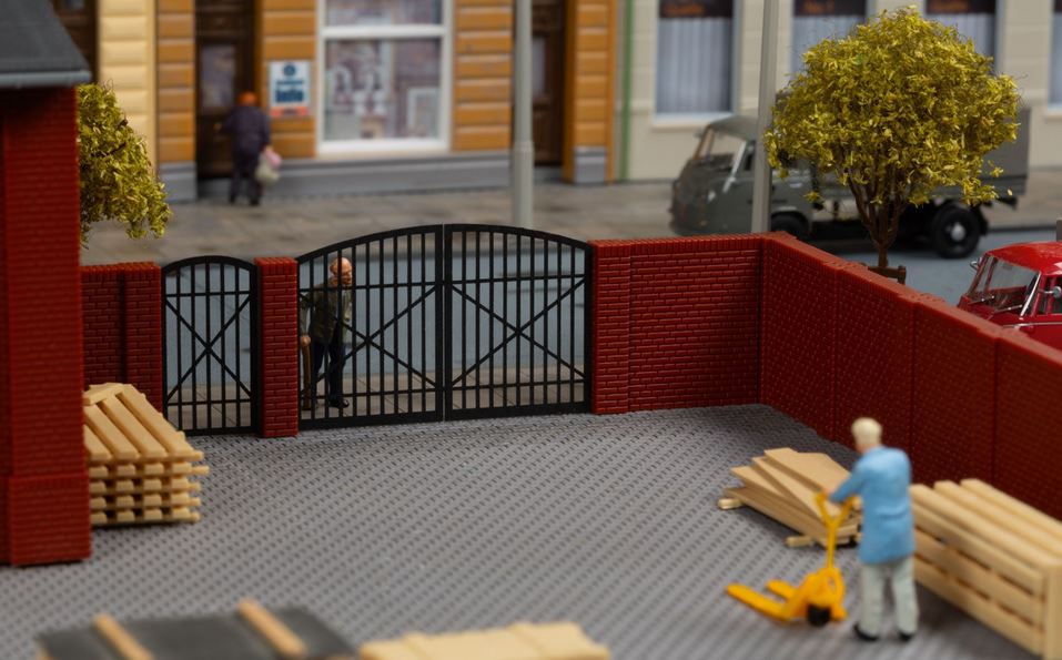H0-Einfriedung