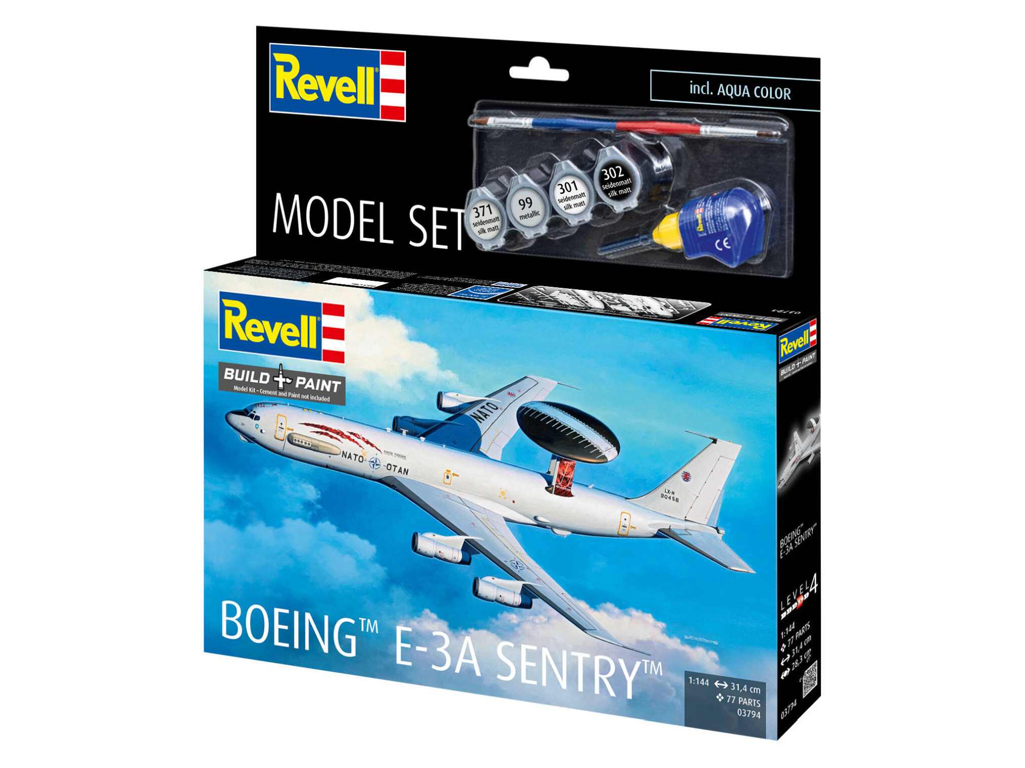 1:144-Model Set Boeing E-3A