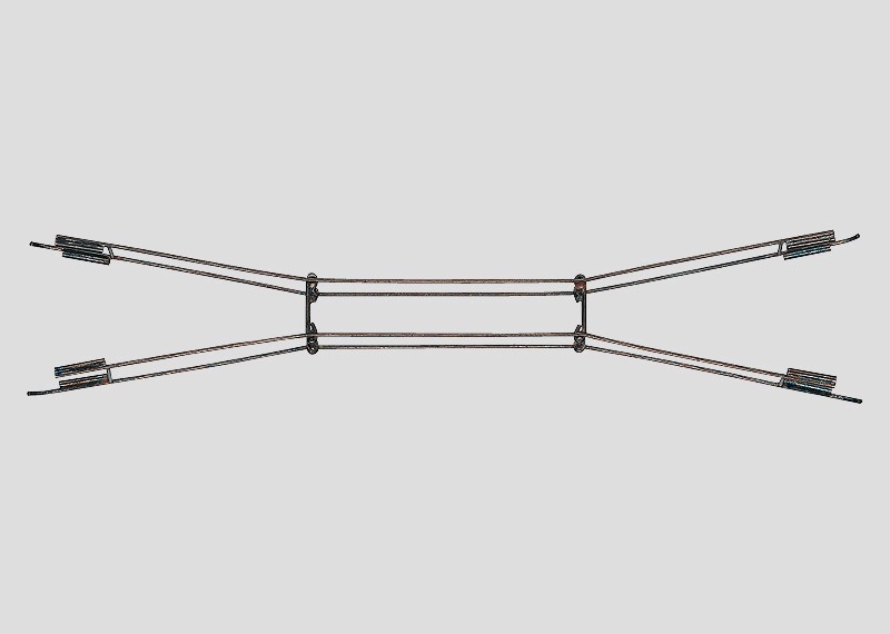 Fahrdraht für Kreuzungen 140,2mm,1 Stück