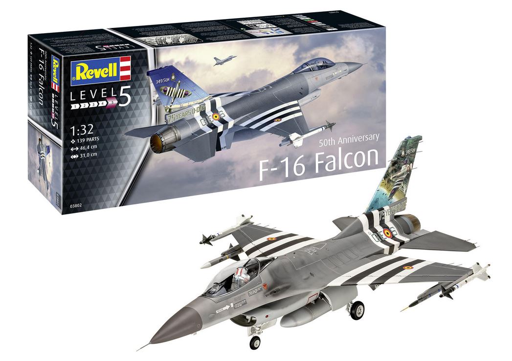 1:32-F-16 Falcon 50th Anniversary