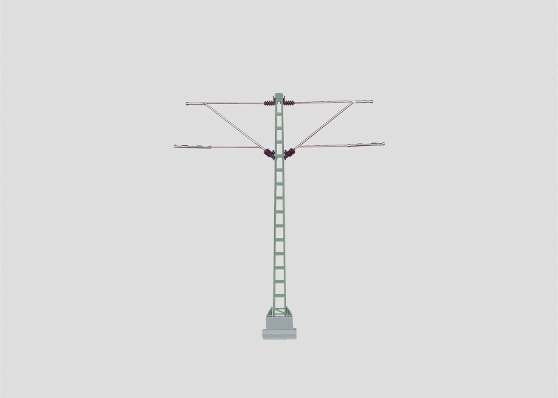 Mittelmast mit 2 Auslegern