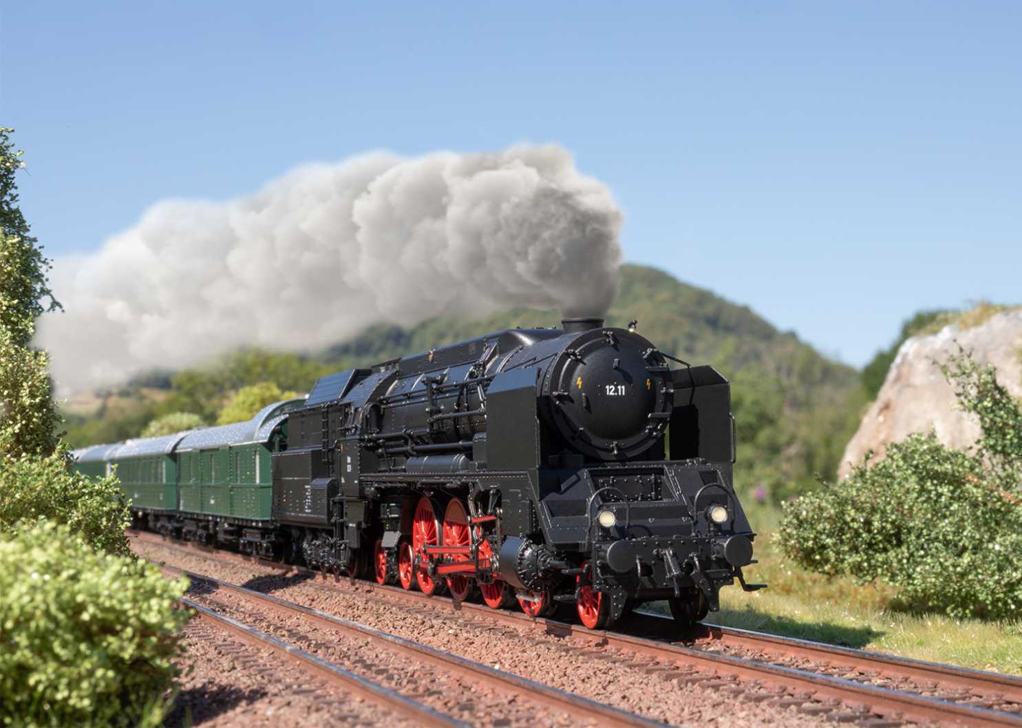 Dampflok Reihe 12.11 ÖBB