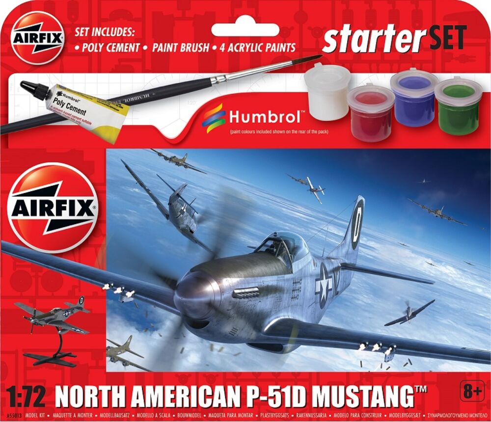Starter Set North American P-51D Mustang